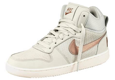 nike court borough mid damen beige|nike court borough foot locker.